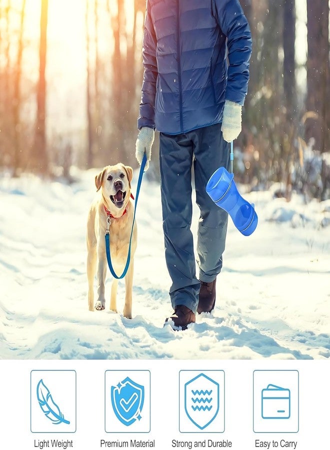 Cyrox Hiking, Outdoor 2 in 1 Portable Dog Cat Water Food Snack Dispenser Cup, Leak Proof Dog Drink Bottle with Bowl, Travel Pet Water Feeder (1Pcs) - Image 4